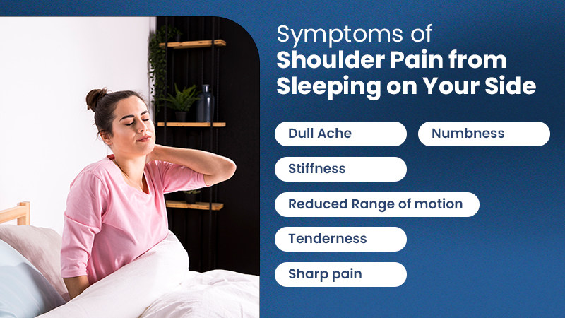 symptoms of shoulder pain from slleeping